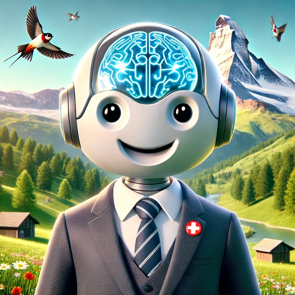 Illustration eines menschlichen Gehirns, das mit digitalen Schaltkreisen verbunden ist.